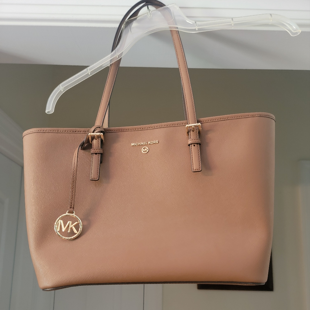 Michael Kors Large Purse. Tan In Color. Brand New